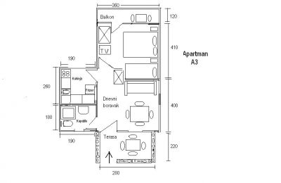 Apartman A3